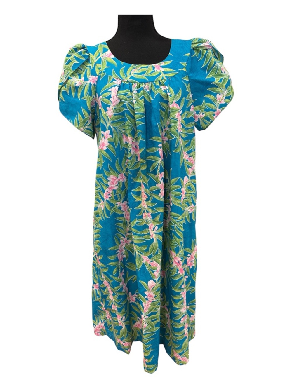 Hawaiian Reserve Collection Exotic Print Dress Size M Vintage